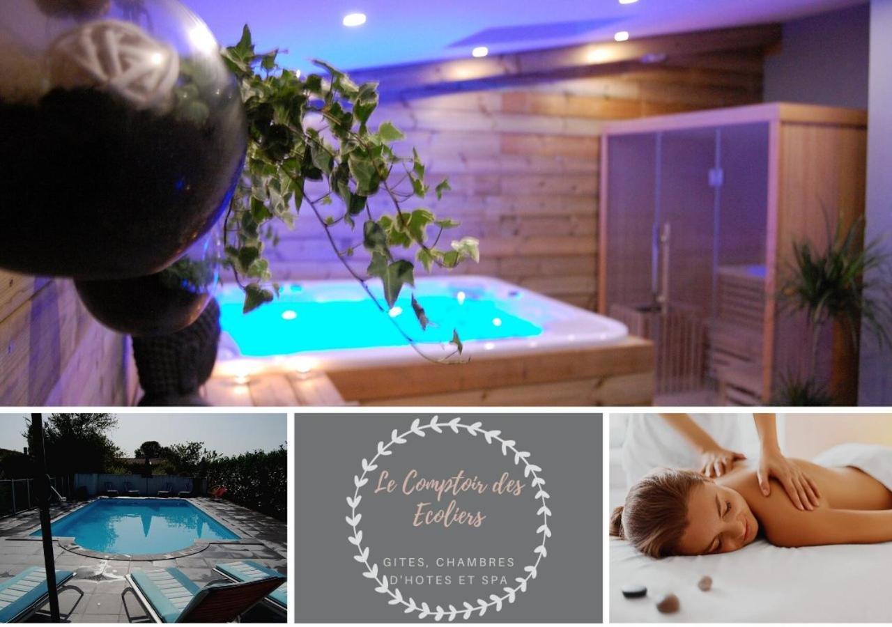 Le Comptoir Des Ecoliers Bed & Breakfast Gémozac Екстериор снимка